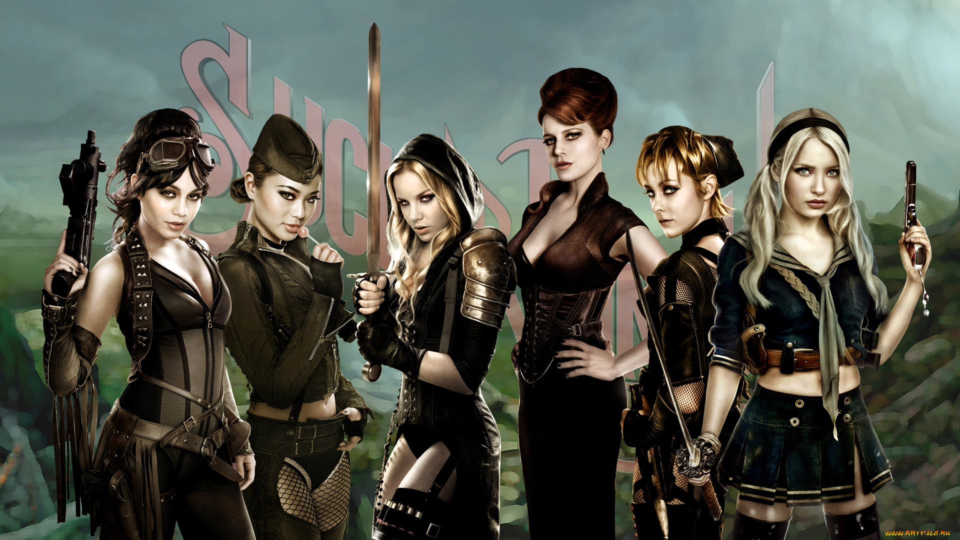 sucker, punch, , , , ,  , emily browning,  , abbie cornish,  , jena malone,   , vanessa anne hudgens,  , jamie chung,  , carla gugino, 